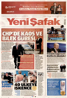 YENİ ŞAFAK 23 Mayıs 2026 gazete manşeti