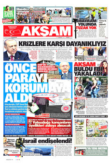 AKŞAM 23 Mayıs 2026 gazete manşeti