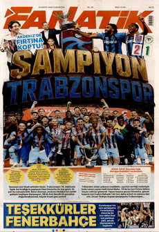 FANATİK 23 Mayıs 2026 gazete manşeti