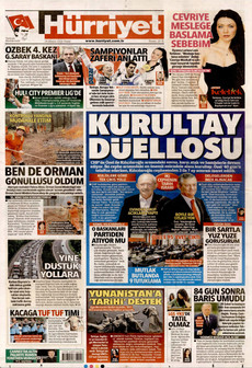 HÜRRİYET 24 Mayıs 2026 gazete manşeti