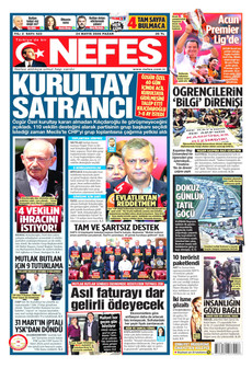 NEFES 24 Mayıs 2026 gazete manşeti