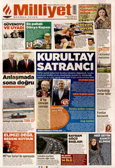 MİLLİYET 24 Mayıs 2026 gazete manşeti