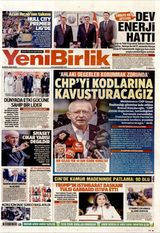 YENİBİRLİK 24 Mayıs 2026 gazete manşeti