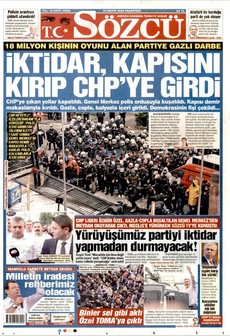 SÖZCÜ 25 Mayıs 2026 gazete manşeti