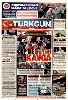 TÜRKGÜN 25 Mayıs 2026 gazete manşeti