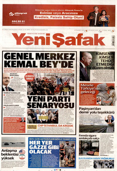 YENİ ŞAFAK 25 Mayıs 2026 gazete manşeti