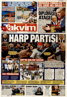 TAKVİM 25 Mayıs 2026 gazete manşeti