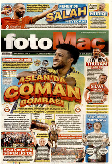 FOTOMAÇ 25 Mayıs 2026 gazete manşeti