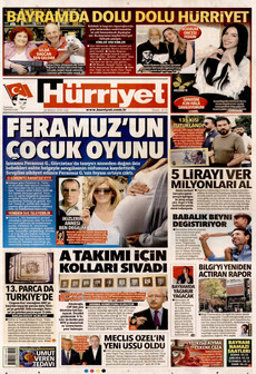 HÜRRİYET 26 Mayıs 2026 gazete manşeti