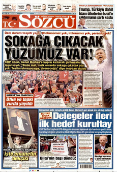 SÖZCÜ 26 Mayıs 2026 gazete manşeti