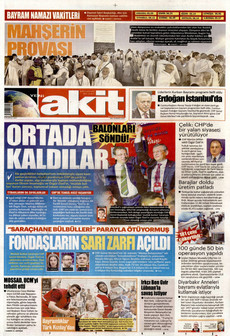 YENİ AKİT 26 Mayıs 2026 gazete manşeti