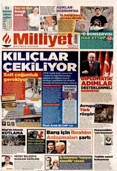 MİLLİYET 26 Mayıs 2026 gazete manşeti
