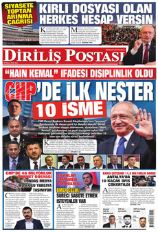 DİRİLİŞ POSTASI 26 Mayıs 2026 gazete manşeti