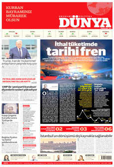 DÜNYA 26 Mayıs 2026 gazete manşeti