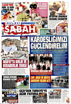 SABAH 27 Mayıs 2026 gazete manşeti