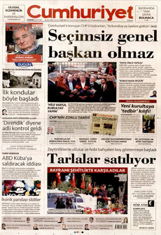 CUMHURİYET 28 Mayıs 2026 gazete manşeti