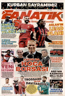 FANATİK 28 Mayıs 2026 gazete manşeti