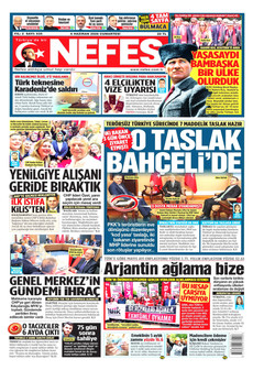 NEFES 6 Haziran 2026 gazete manşeti