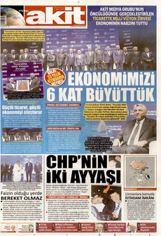 YENİ AKİT 6 Haziran 2026 gazete manşeti