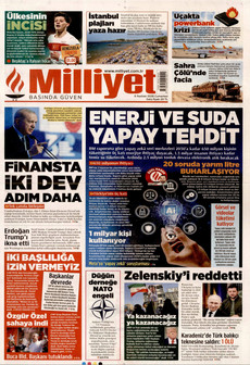 MİLLİYET 6 Haziran 2026 gazete manşeti