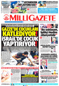 MİLLİ GAZETE 6 Haziran 2026 gazete manşeti