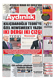 AYDINLIK GAZETESİ 6 Haziran 2026 gazete manşeti
