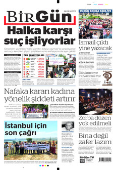 BİRGÜN 6 Haziran 2026 gazete manşeti
