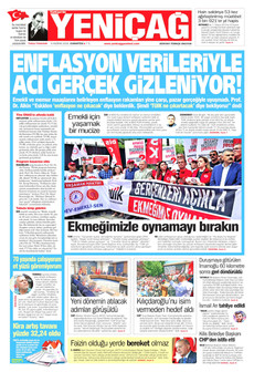 YENİÇAĞ 6 Haziran 2026 gazete manşeti