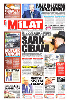 MİLAT 6 Haziran 2026 gazete manşeti
