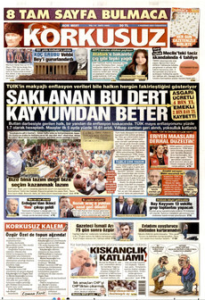 KORKUSUZ 6 Haziran 2026 gazete manşeti