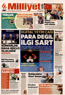 MİLLİYET 7 Haziran 2026 gazete manşeti
