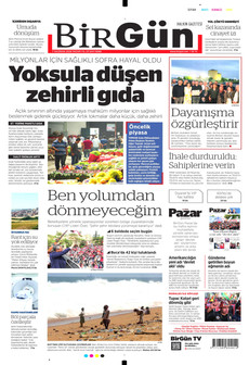 BİRGÜN 7 Haziran 2026 gazete manşeti
