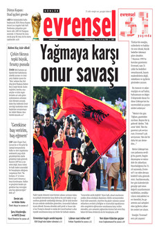 EVRENSEL 7 Haziran 2026 gazete manşeti