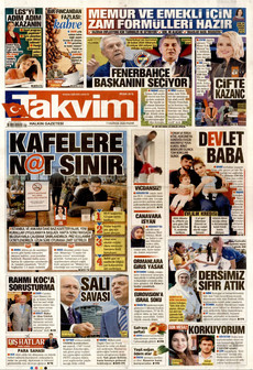 TAKVİM 7 Haziran 2026 gazete manşeti