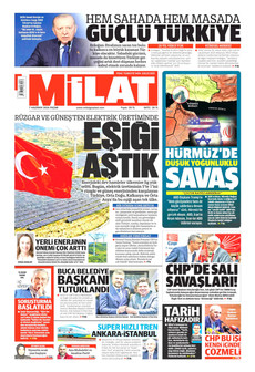 MİLAT 7 Haziran 2026 gazete manşeti