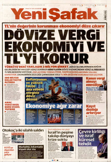 YENİ ŞAFAK 8 Haziran 2026 gazete manşeti