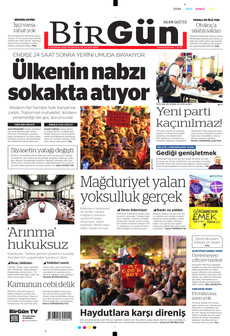 BİRGÜN 8 Haziran 2026 gazete manşeti