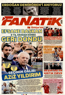 FANATİK 8 Haziran 2026 gazete manşeti
