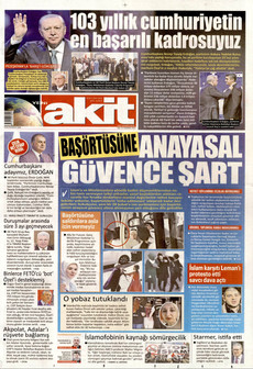 YENİ AKİT 23 Haziran 2026 gazete manşeti