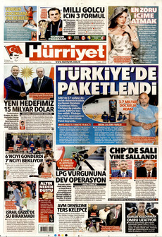 HÜRRİYET 24 Haziran 2026 gazete manşeti