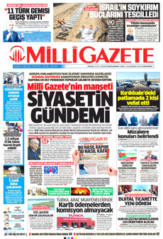 MİLLİ GAZETE 24 Haziran 2026 gazete manşeti