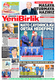 YENİBİRLİK 24 Haziran 2026 gazete manşeti
