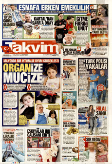 TAKVİM 24 Haziran 2026 gazete manşeti