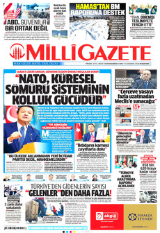 MİLLİ GAZETE 25 Haziran 2026 gazete manşeti