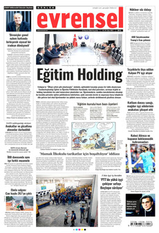 EVRENSEL 25 Haziran 2026 gazete manşeti