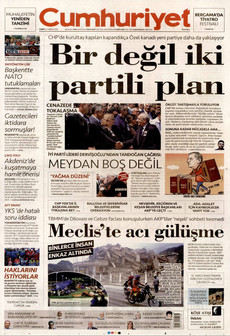 CUMHURİYET 26 Haziran 2026 gazete manşeti