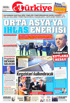 TÜRKİYE GAZETESİ 26 Haziran 2026 gazete manşeti