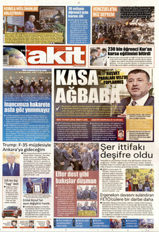 YENİ AKİT 26 Haziran 2026 gazete manşeti