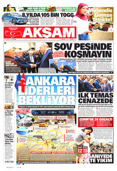 AKŞAM 26 Haziran 2026 gazete manşeti