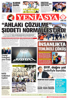 YENİ ASYA 26 Haziran 2026 gazete manşeti